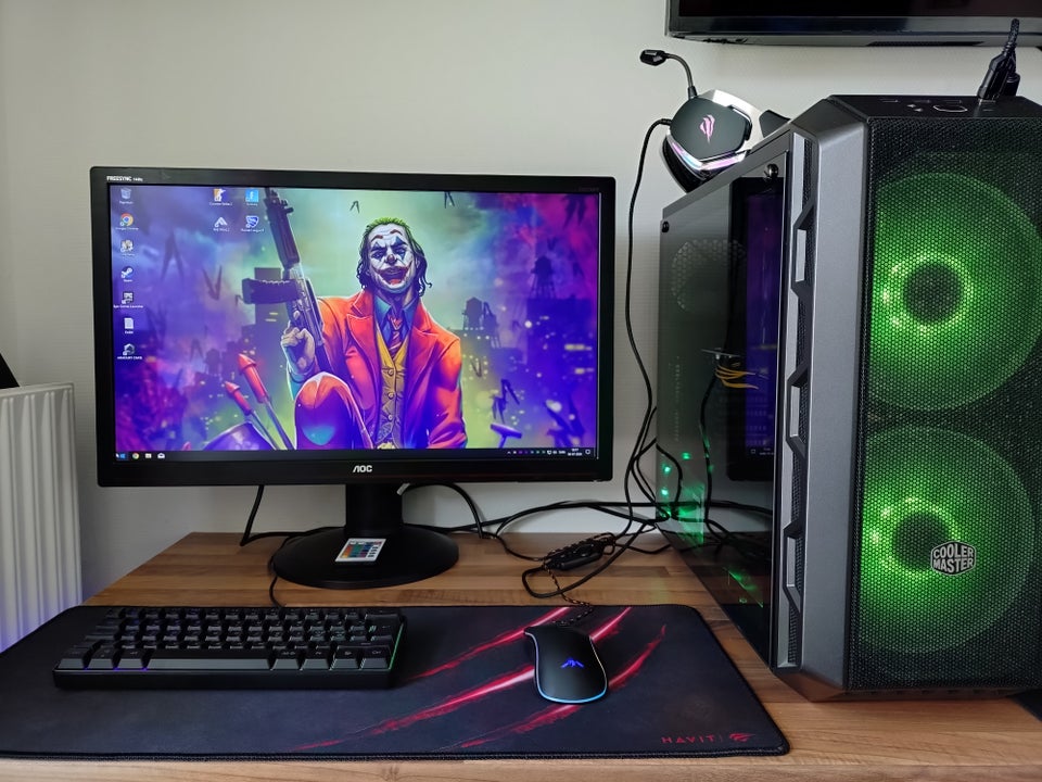 Selvbyg Komplet Gamer Setup 40