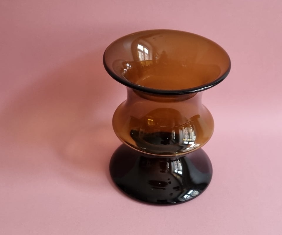 Glas Havanna vase Holmegaard -