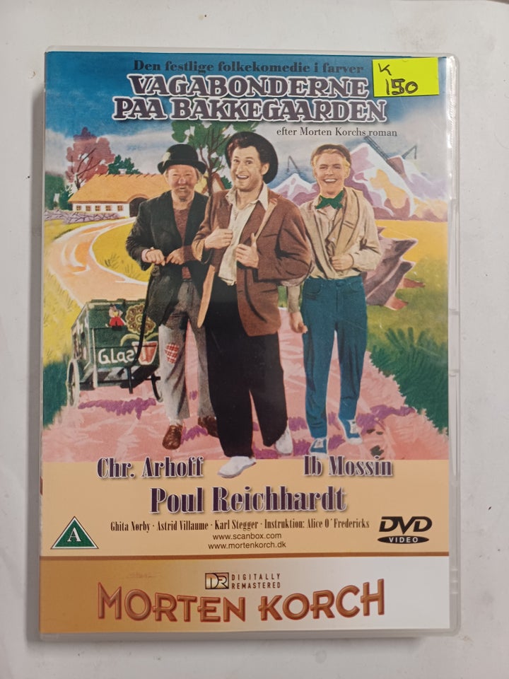 Vagabonderne på Bakkegården, DVD,