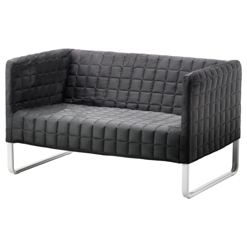 Sofa Lille Grå velour 2 pers IKEA