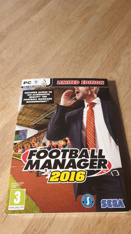 FOOTBALL MANAGER 2016, til pc, til