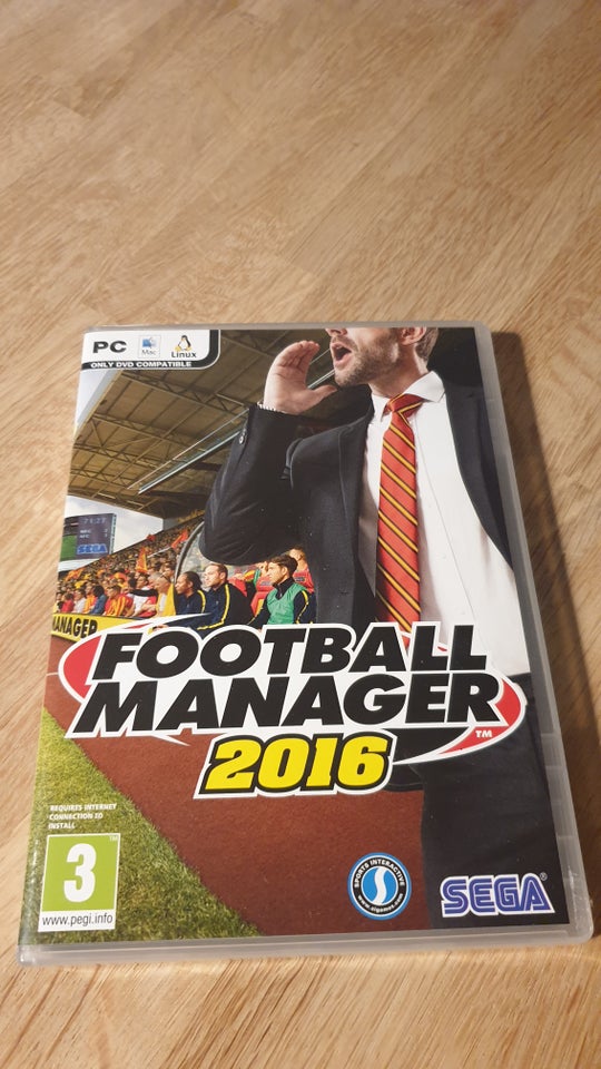 FOOTBALL MANAGER 2016, til pc, til