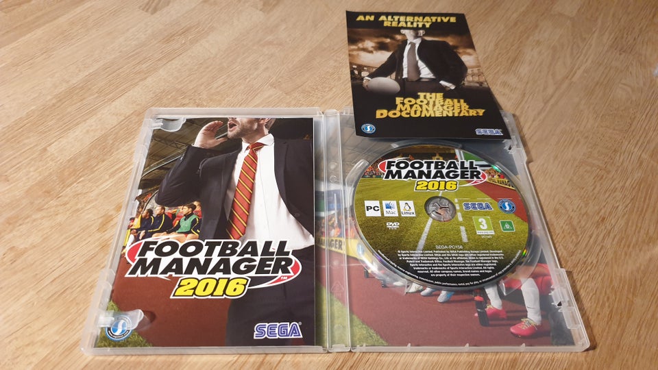 FOOTBALL MANAGER 2016, til pc, til