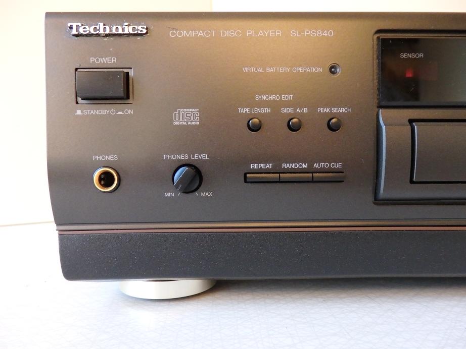 CD afspiller, Technics, SL-PS840