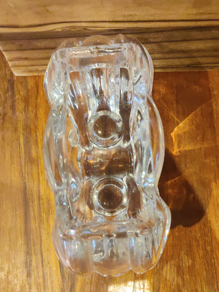 Glas Lysestage / vase