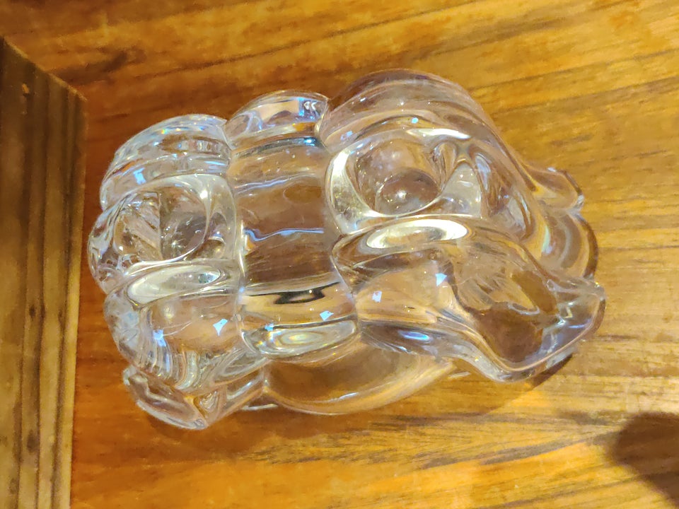 Glas Lysestage / vase