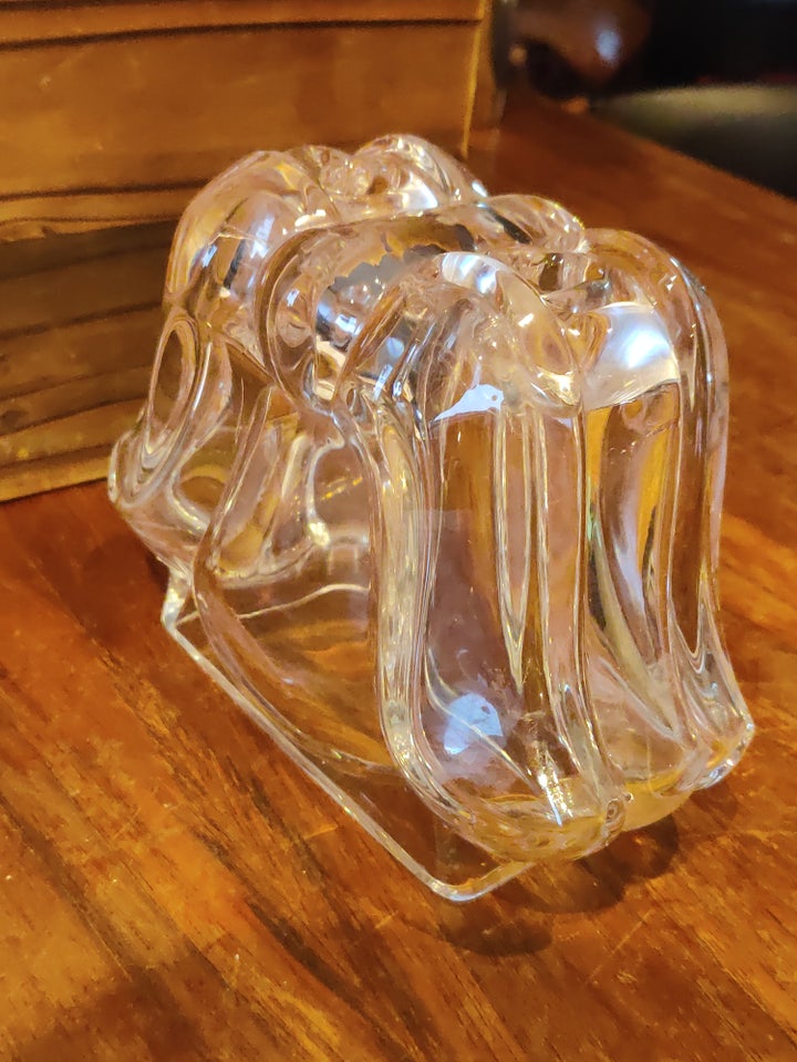 Glas Lysestage / vase