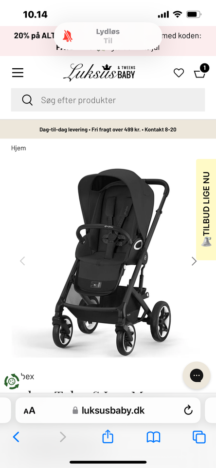 Klapvogn, Cybex Model s