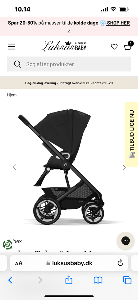 Klapvogn, Cybex Model s