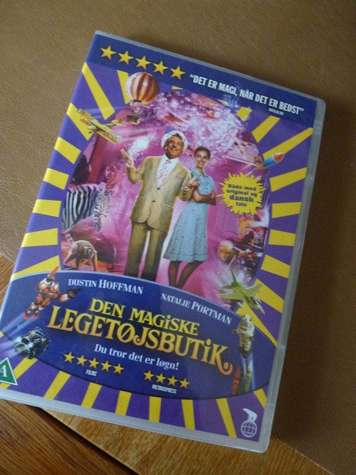 Den magiske legetøjsbutik, DVD,