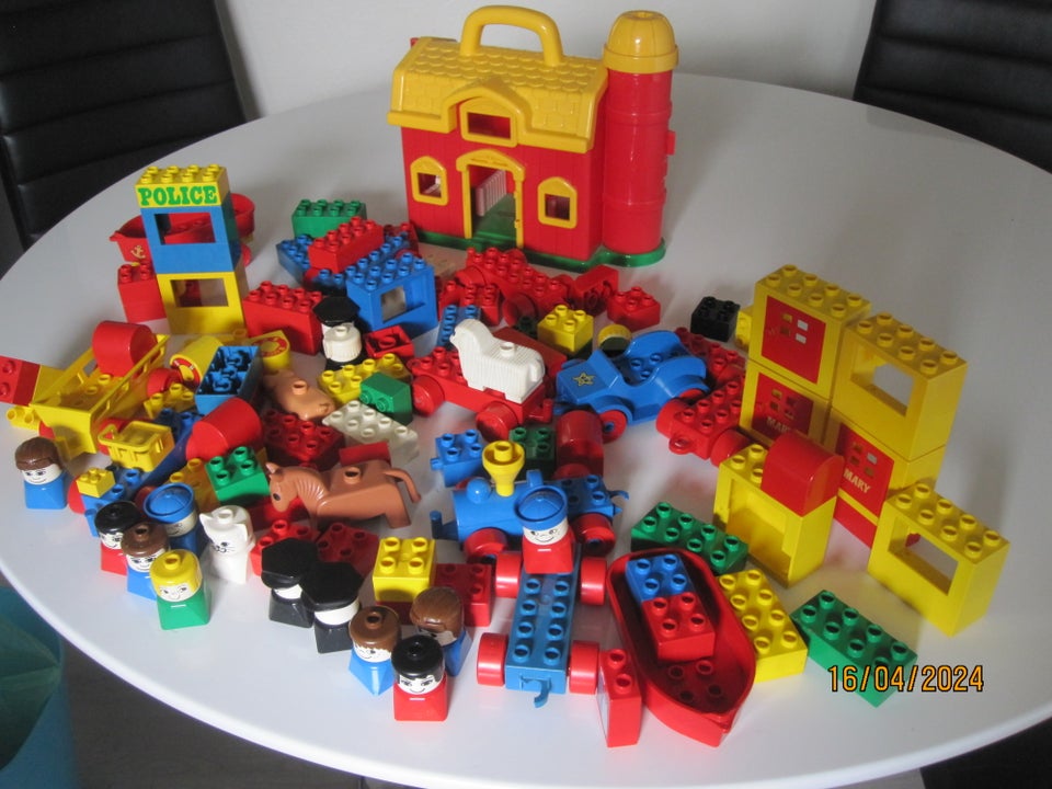 Lego Duplo, samling værdi 1000kr.