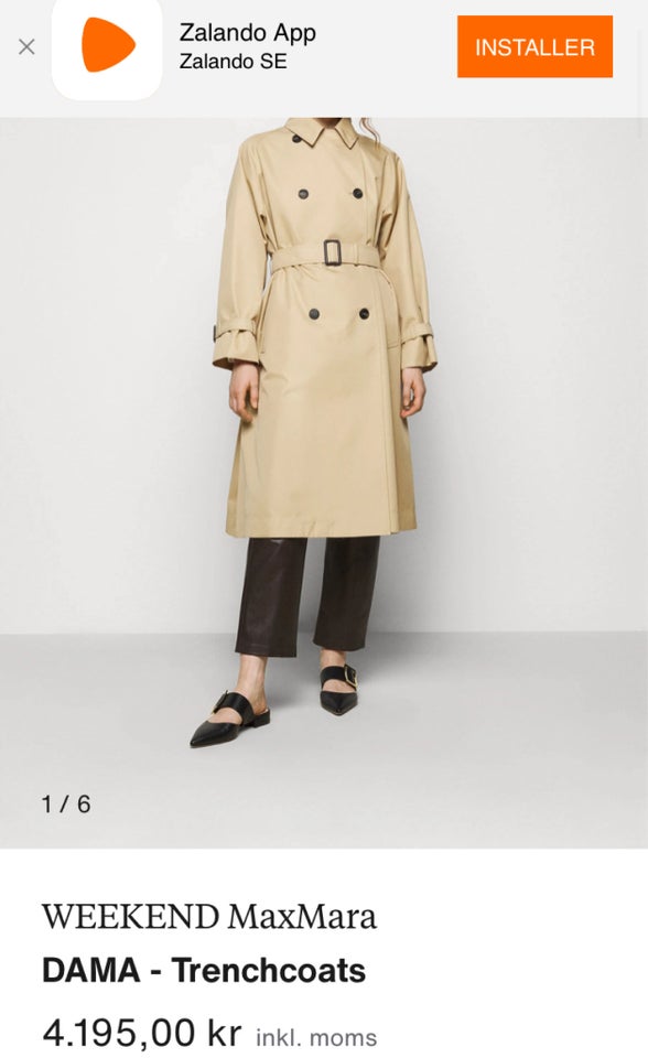 Trenchcoat, str. 42, MaxMara