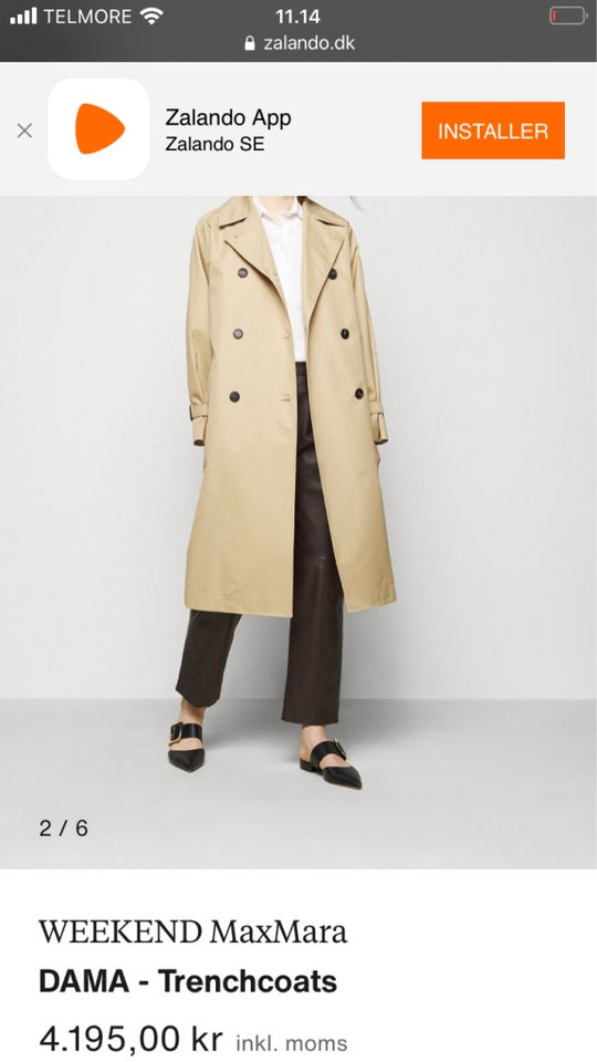 Trenchcoat, str. 42, MaxMara