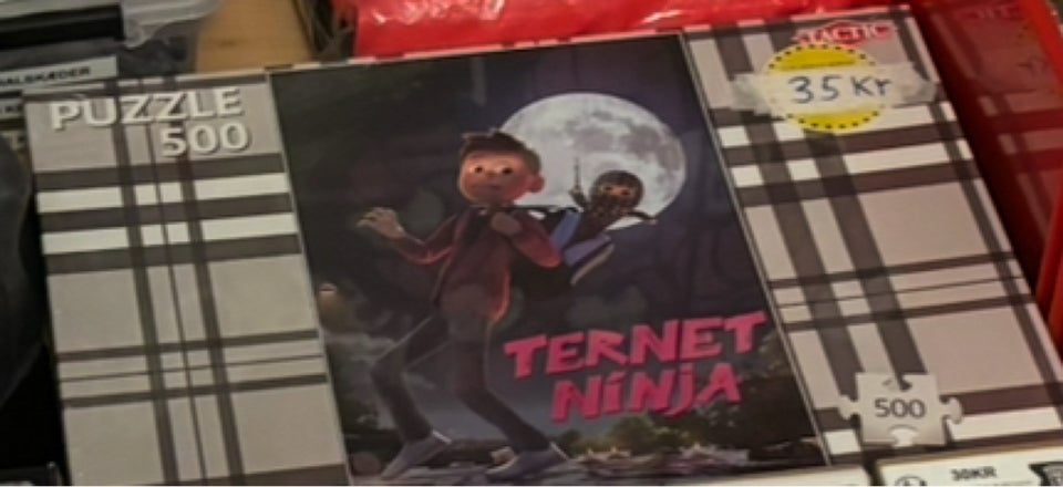 Ternet Ninja stadig i folie , Ternet