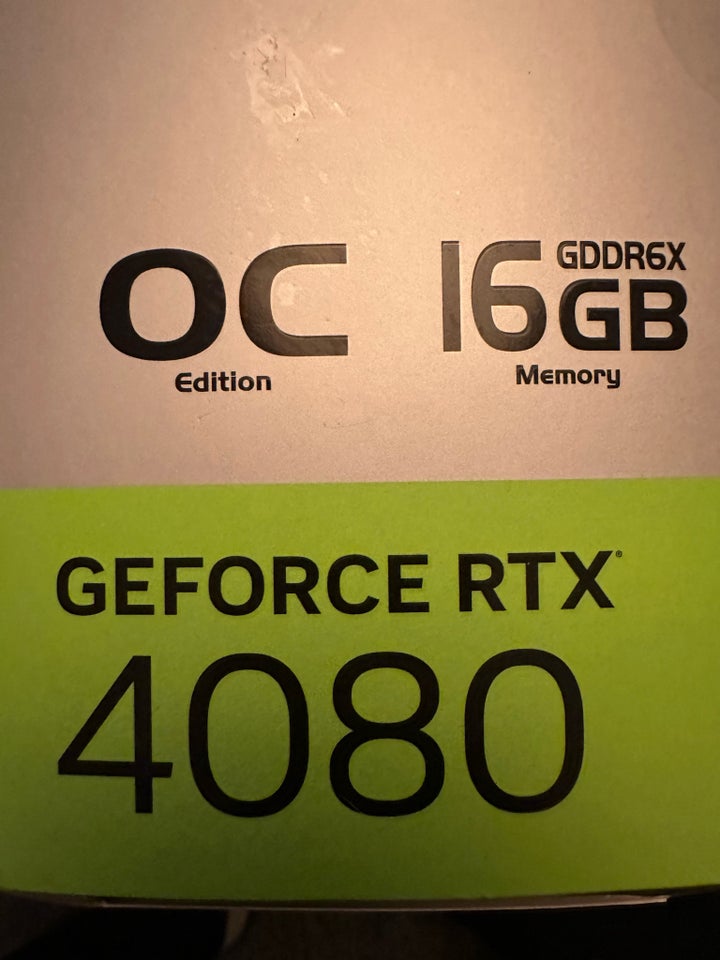 GeForce Rtx 4080 Asus, 16 GB RAM,