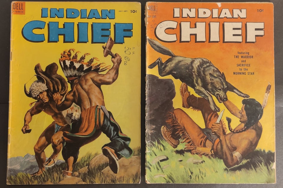 Indian chief, Dell Comics,