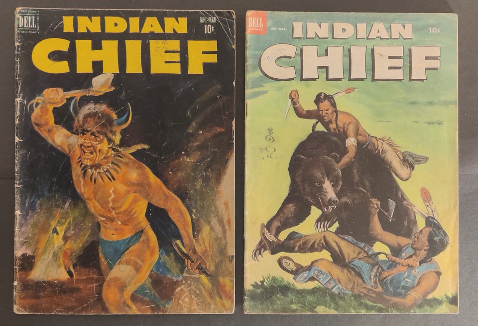 Indian chief, Dell Comics,