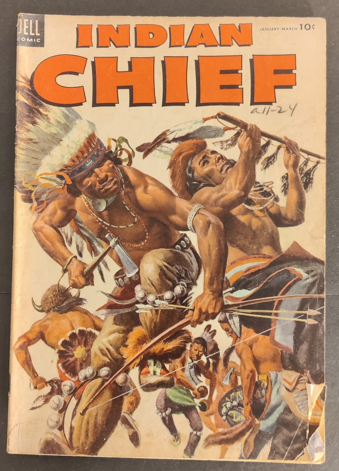 Indian chief, Dell Comics,