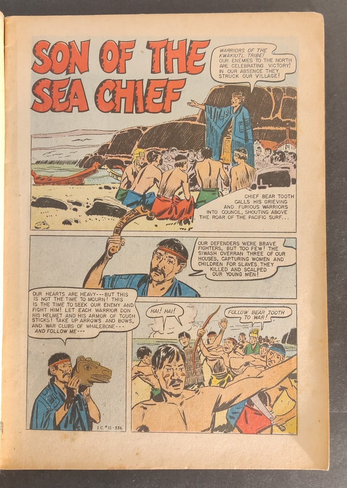 Indian chief, Dell Comics,