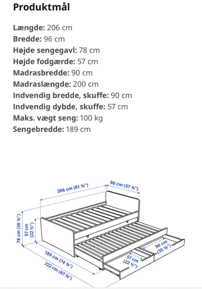 Andet, Ikea seng