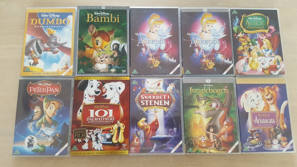 DVD, tegnefilm