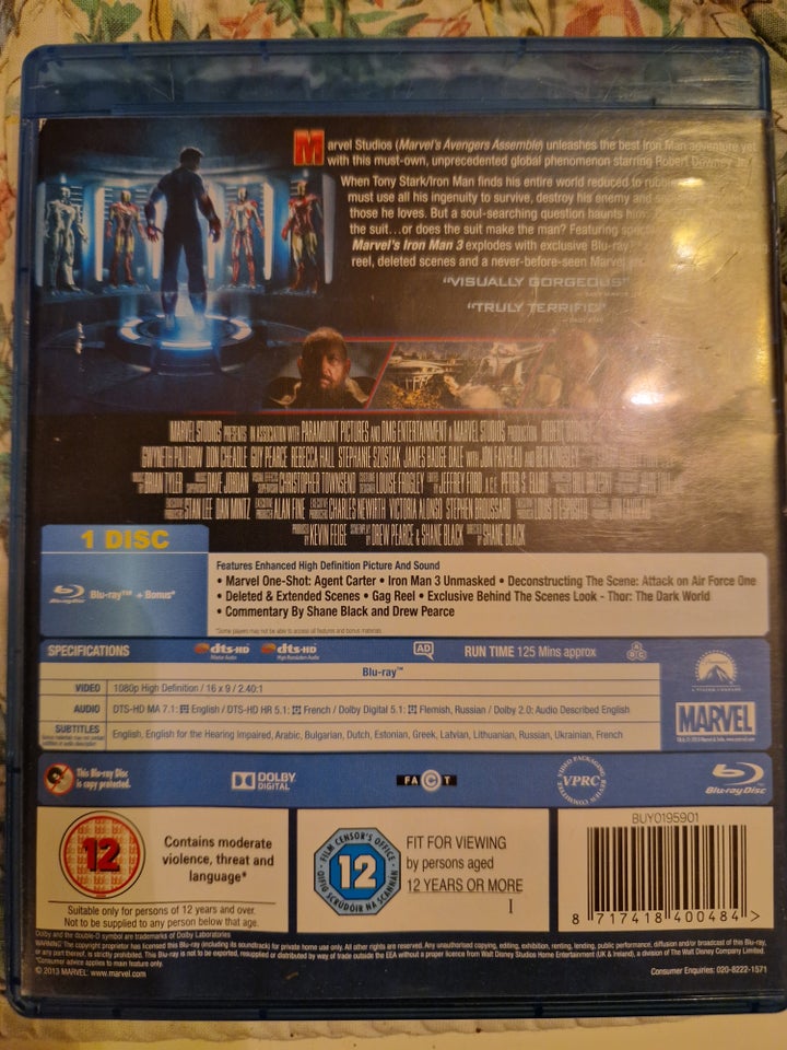 Iron man, Blu-ray, Perfekt