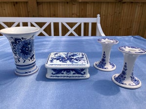 Porcelæn Delft håndmalet