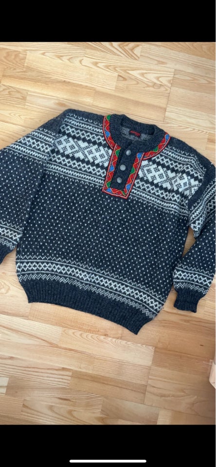 Sweater, Norsk strik , str. XL