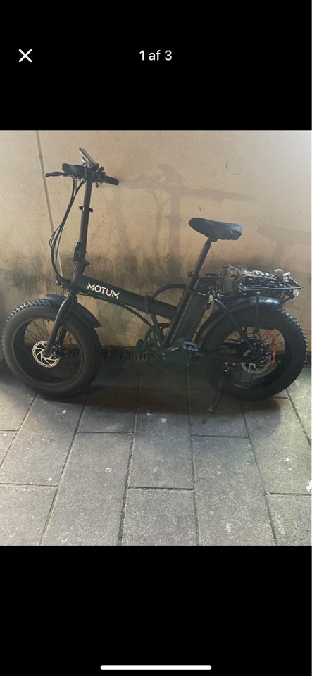 Elcykel, Motum fatbike 2024, 6 gear