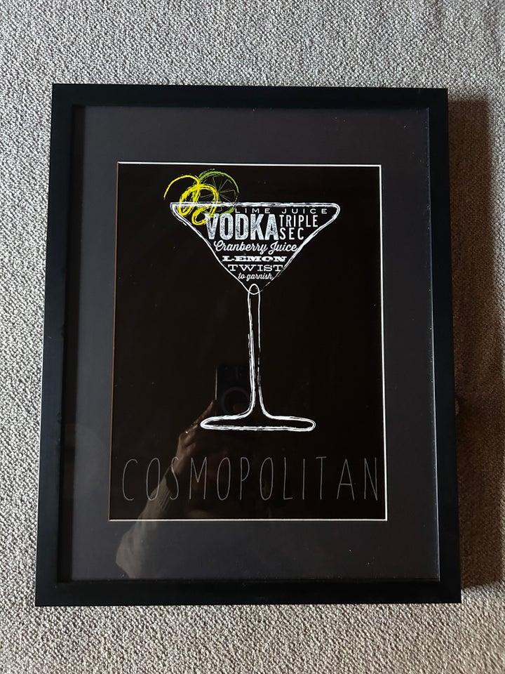 Cocktail plakater Ukendt motiv: