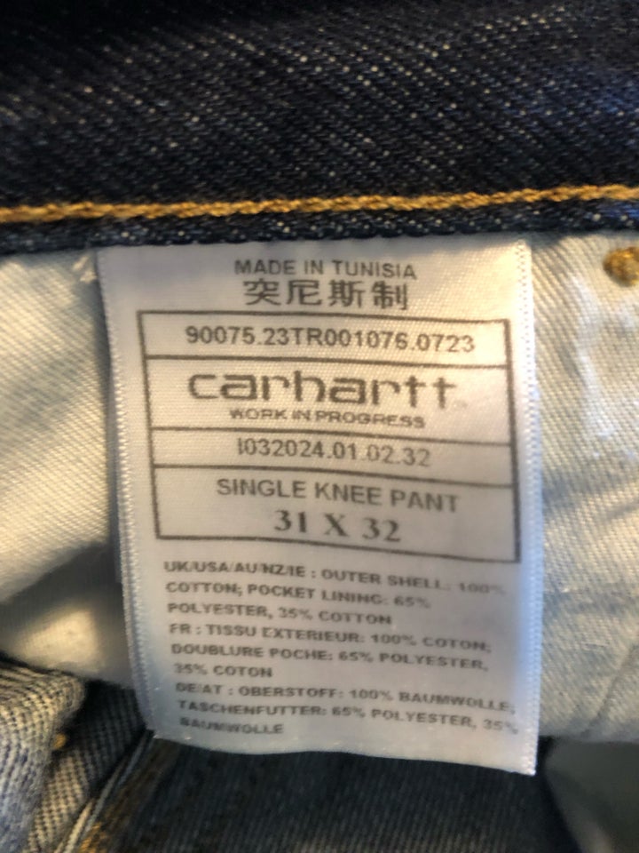 Jeans, Carhartt - single knee pant ,