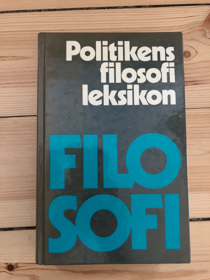 Politikens filosofileksikon,