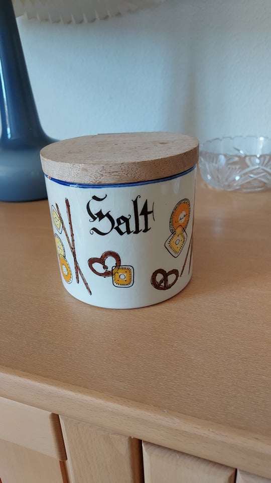 Porcelæn Saltkar Knabstrup