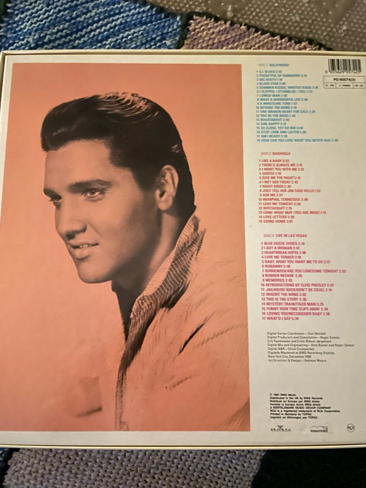 Elvis presley: 3 cd box, pop