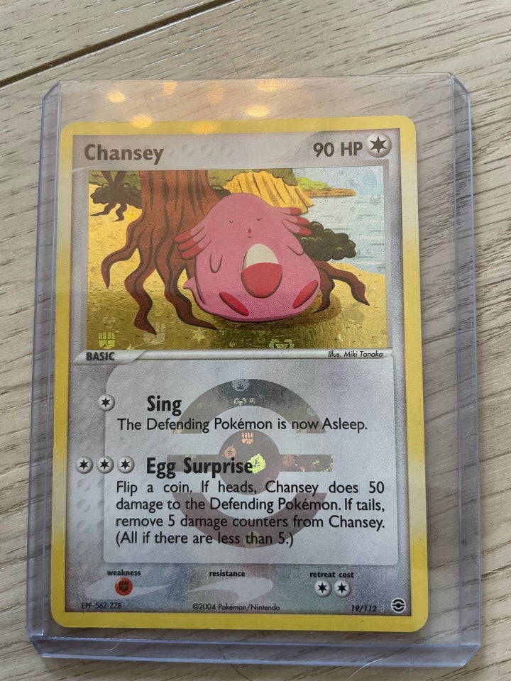 Samlekort Pokemonkort chansey