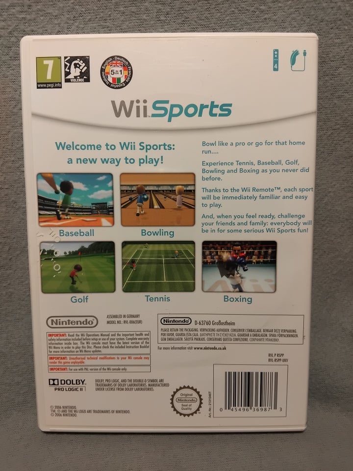 Wii Sports, Nintendo Wii