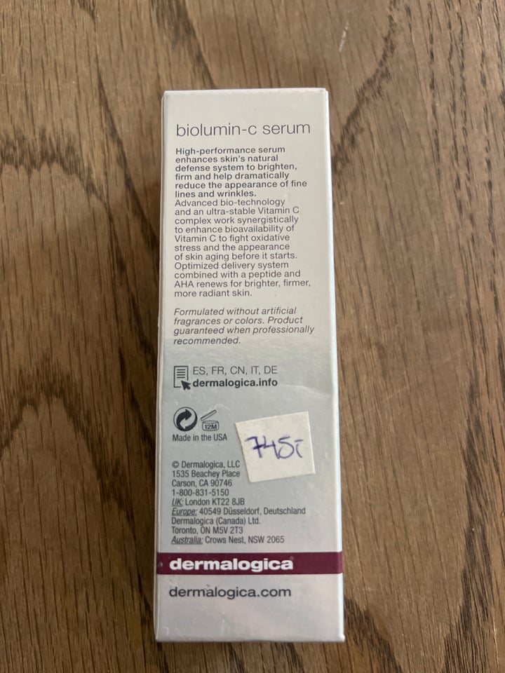 Hudpleje, Serum, Dermalogica