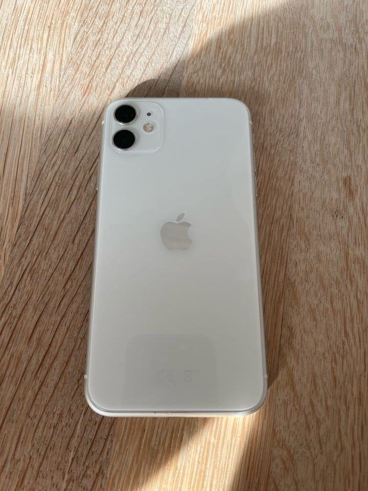 iPhone 11, 128 GB, hvid