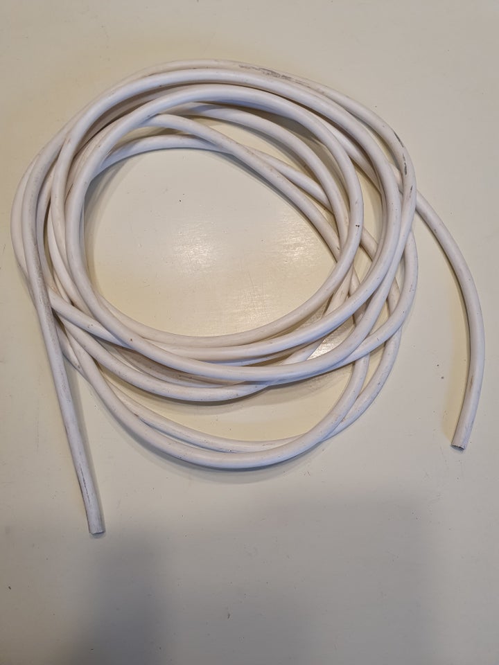 Hvid plastkabel PKAJ 5G15 løssalg