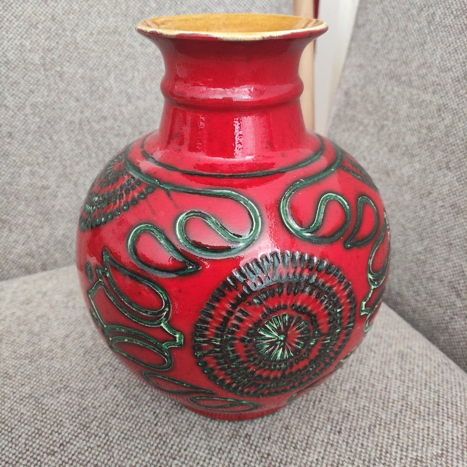 Keramik, vase, West Germany Bay