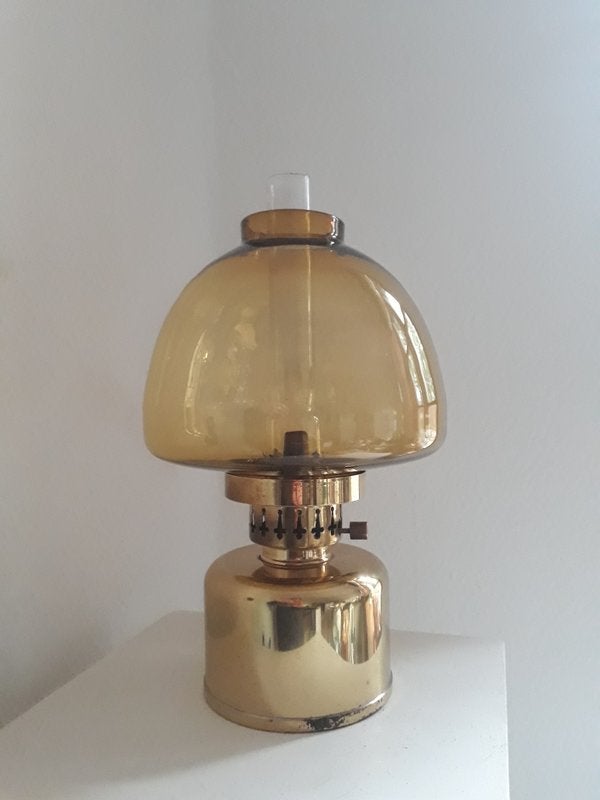 Lampe Messing, Olielampe,