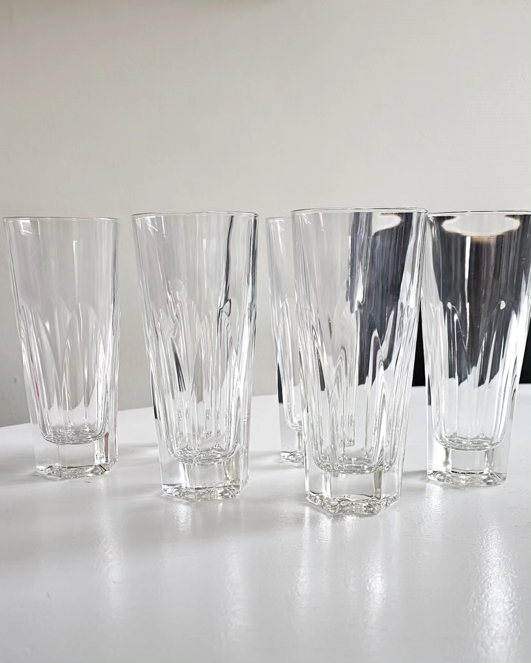 Glas Høje krystal glas