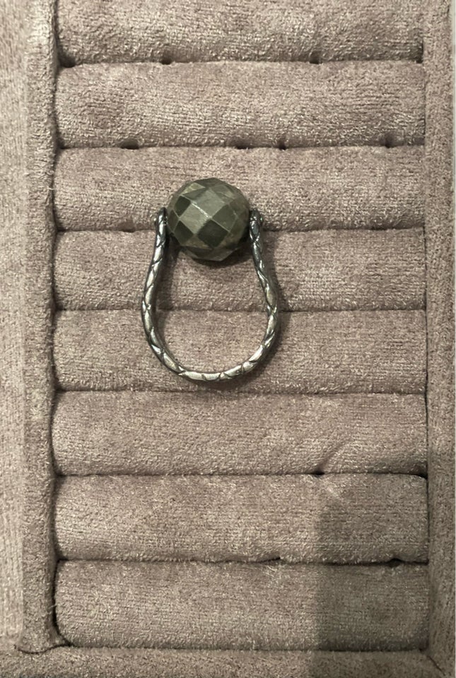 Ring, sølv, bottega veneta