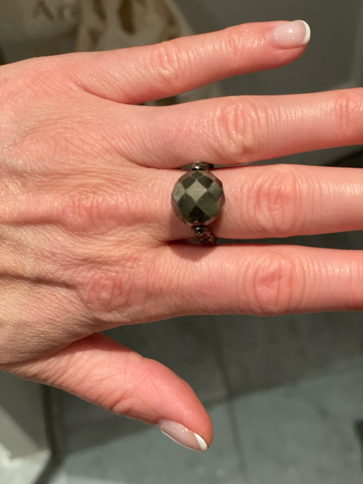 Ring, sølv, bottega veneta