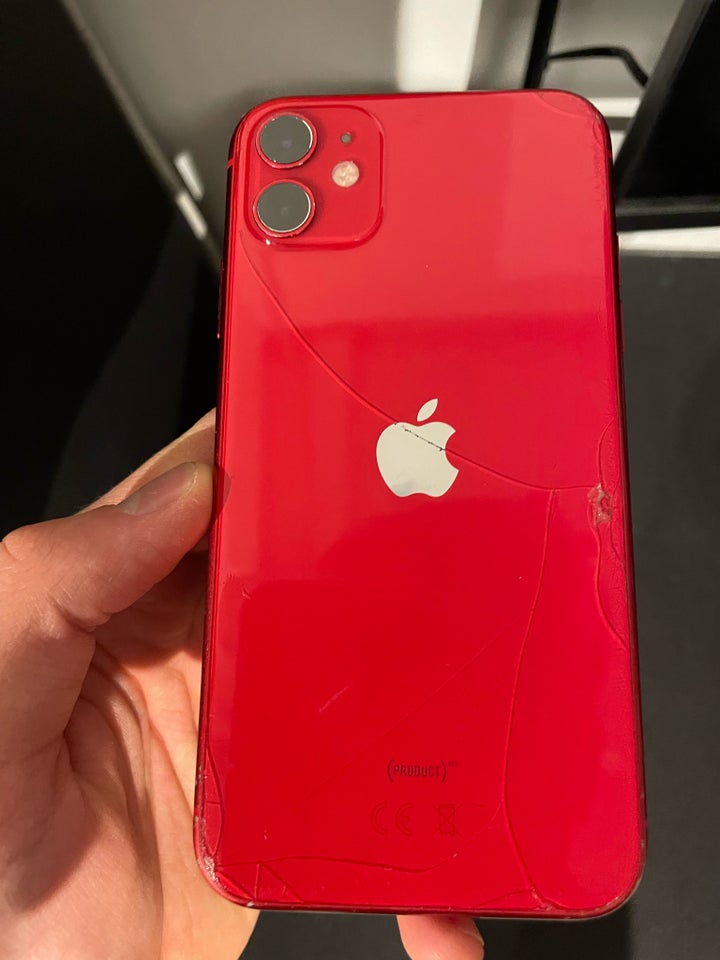 iPhone 11, 64 GB, rød