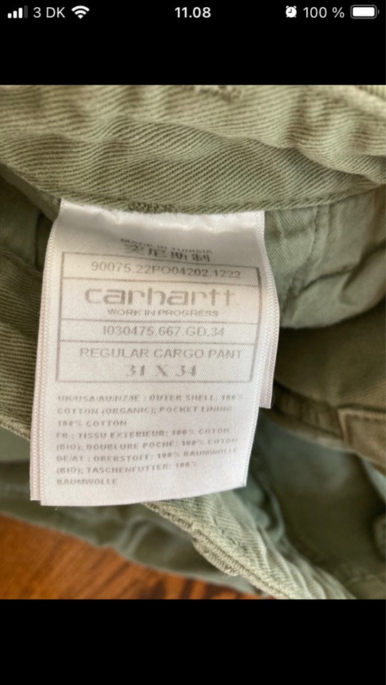 Bukser, Carhartt , str. 31