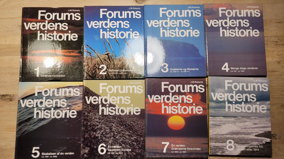 Forums verdenshistorie, 8 bind,