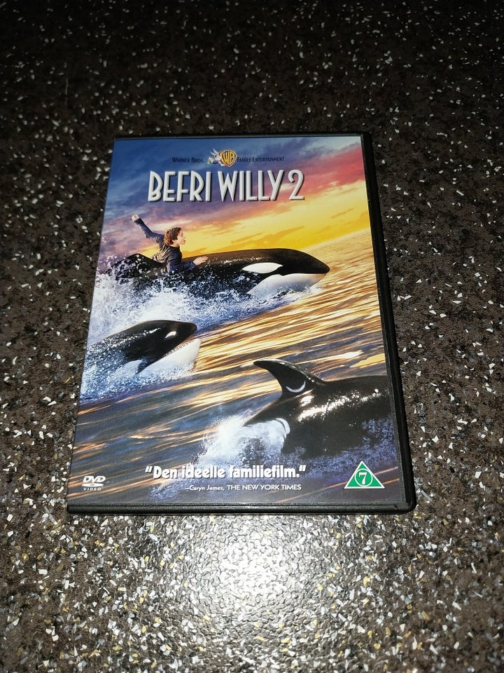 Befri Willy 2, DVD, familiefilm