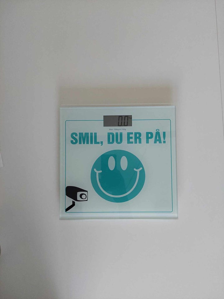 Badevægt "Smil Du Er På" - Badevægt