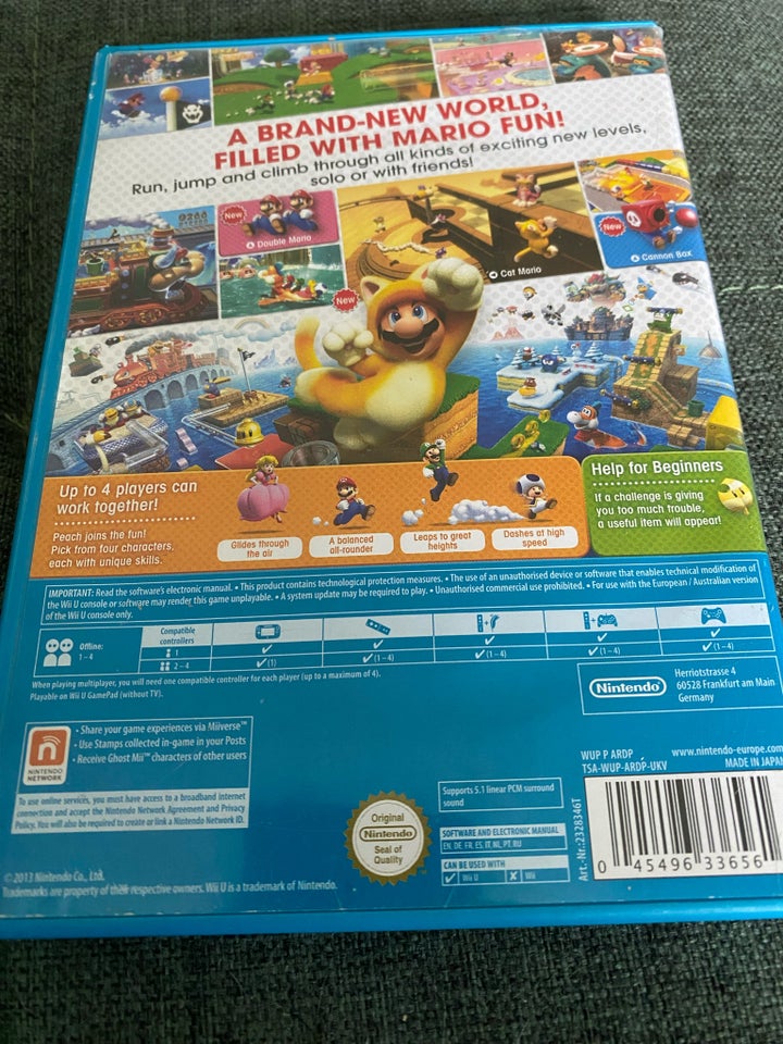 Super Mario 3D World Nintendo Wii U